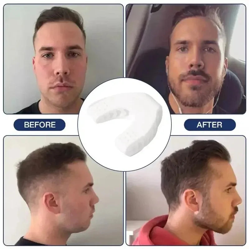 U Shape Jaw Exerciser New Facial Pop N Go Mouth Jawline Face Fitness Muscle Chew Ball Bite Breaker Training Equipment Beauty World Shop