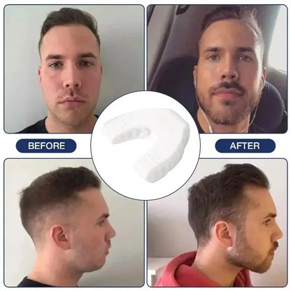U Shape Jaw Exerciser New Facial Pop N Go Mouth Jawline Face Fitness Muscle Chew Ball Bite Breaker Training Equipment Beauty World Shop