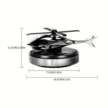 Helicopter Styling Solar Car air freshenerDecorative Aromatherapy Car interior accessories Propeller rotary perfume diffuser Beauty World Shop