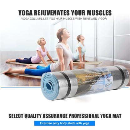1800x500x6mm EVA Yoga Exercise Mat Moisture-proof Outdoor Camping Picnic Mat Yoga Mats Body Building Gym Fitness Accessories Beauty World Shop
