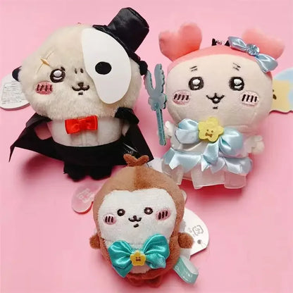Japanese New Chiikawa Super Magical Girl Plush Doll Self-deprecating Bear Series Hachiware Usagi Momoka Plush Toy Girl Gift Beauty World Shop