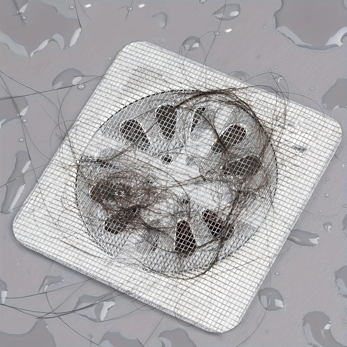 Floor Drain Sticker, Insect-proof Self-adhesive Bathroom Hair Filter Net, Sewer Filter, Kitchen Anti-blocking Mesh Net Beauty World Shop