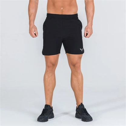 double-deck fitness sports shorts men summer slim quick drying breathable woven Shorts Men's sweatpants training gym clothing Beauty World Shop