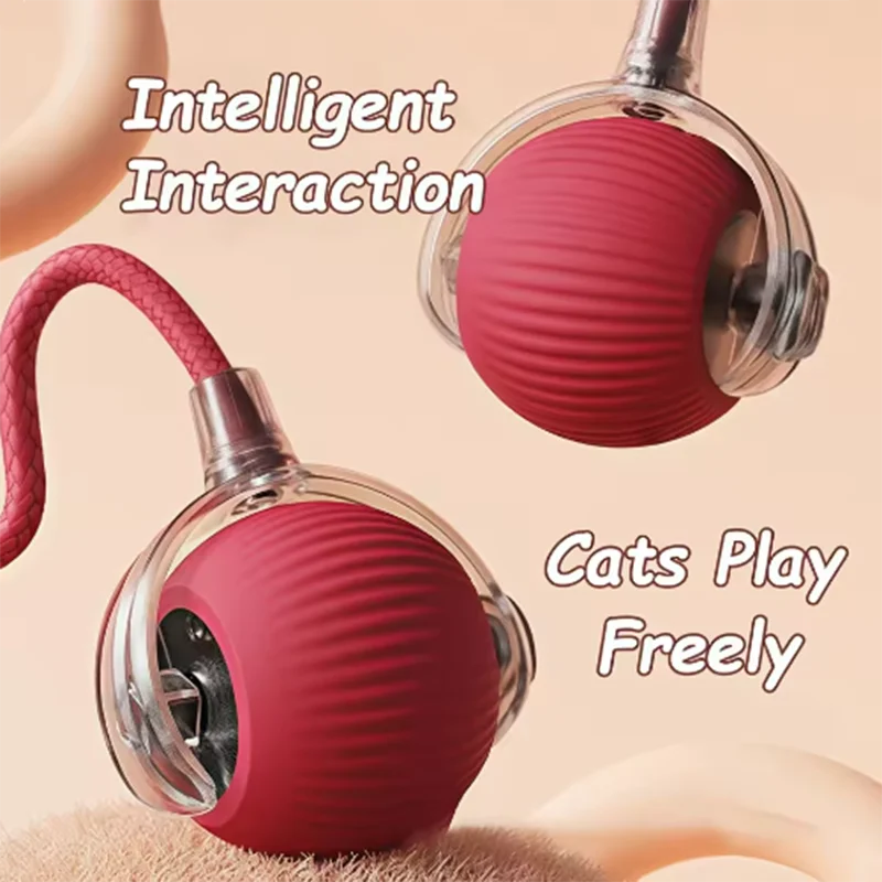Hot cat toys are automatically teasing cat balls and self-exciting cat sticks and ticks and resistant to wear and bite pet toys Beauty World Shop