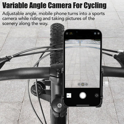 NEWBOLER MTB Phone Mount Stand Bicycle Holder 360° Rotatable Aluminum Adjustable Bike Phone Holder Non-slip Cycling Bracke Beauty World Shop