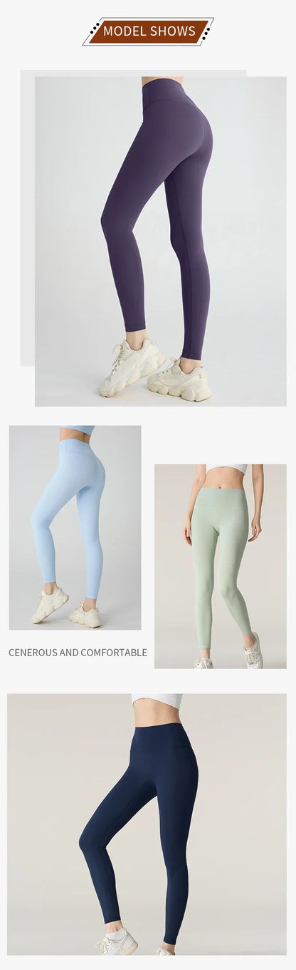 Summer Hot Sale Yoga Leggings High Waist Breathable Quick Drying Yoga Pants Fitness Running Cycling Workout Gym Clothing Beauty World Shop
