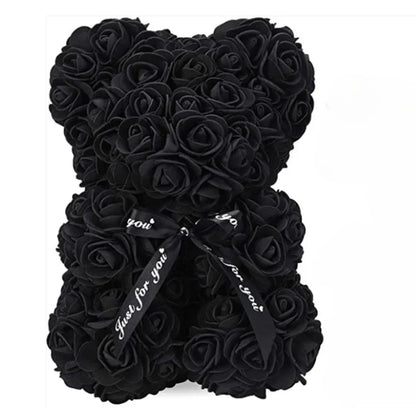 2025 New Artificial Flower Eternal Rose Teddy Bear for Mom Mother's Day Birthday Valentine's Day Anniversary Gifts & Decorations Beauty World Shop