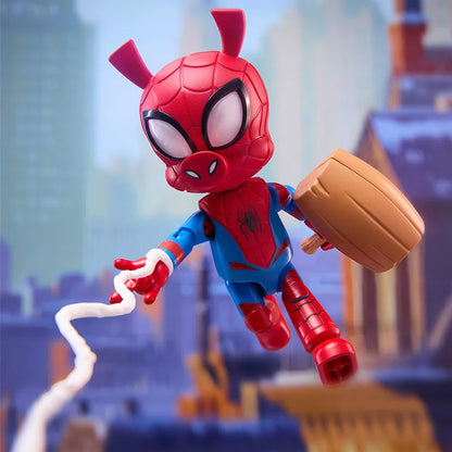 BLOKEES Spider-Man Gwen Stacy Venom‌ Doctor Octopus Miles Morales Symbiote Spider-Man Anime Figure Model Blind Box Toys Gifts Beauty World Shop