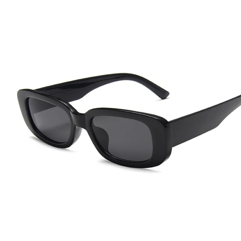 Retro Small Square Sunglasses Men and Women Trendy European and American Fashion Street Shot Sunglasses UV Proof Glasses Beauty World Shop