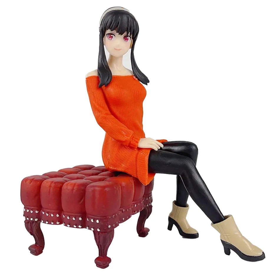 Hot 15CM Anime Figure SPY×FAMILY Anya Alstreim Yor Forger Action Figure PVC Table Decoration Figure Model Toy Gift For Children Beauty World Shop
