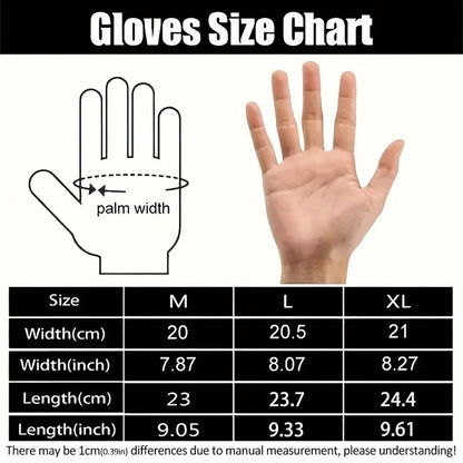 Winter Warm Gloves Touch Screen Windproof Cold-proof Cycling Gloves, Men's Women's Running, Hiking Skiing Gloves Beauty World Shop