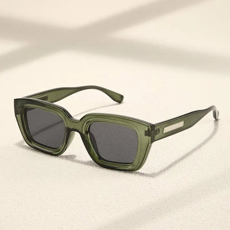 2023 Retro Square Sunglasses UV400 Protection Fashion Eyewear for Men Women Outdoor Shades Beauty World Shop
