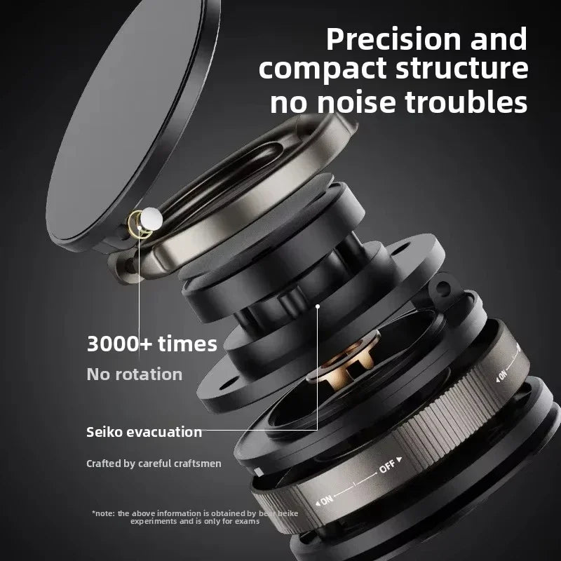 T30 Vacuum Magnetic Phone Holder Stand, for Magsafe Suction Cup Phone MountAdjustable Swivel Lock, for Your Car/Gym/Mirror Beauty Trend Shop