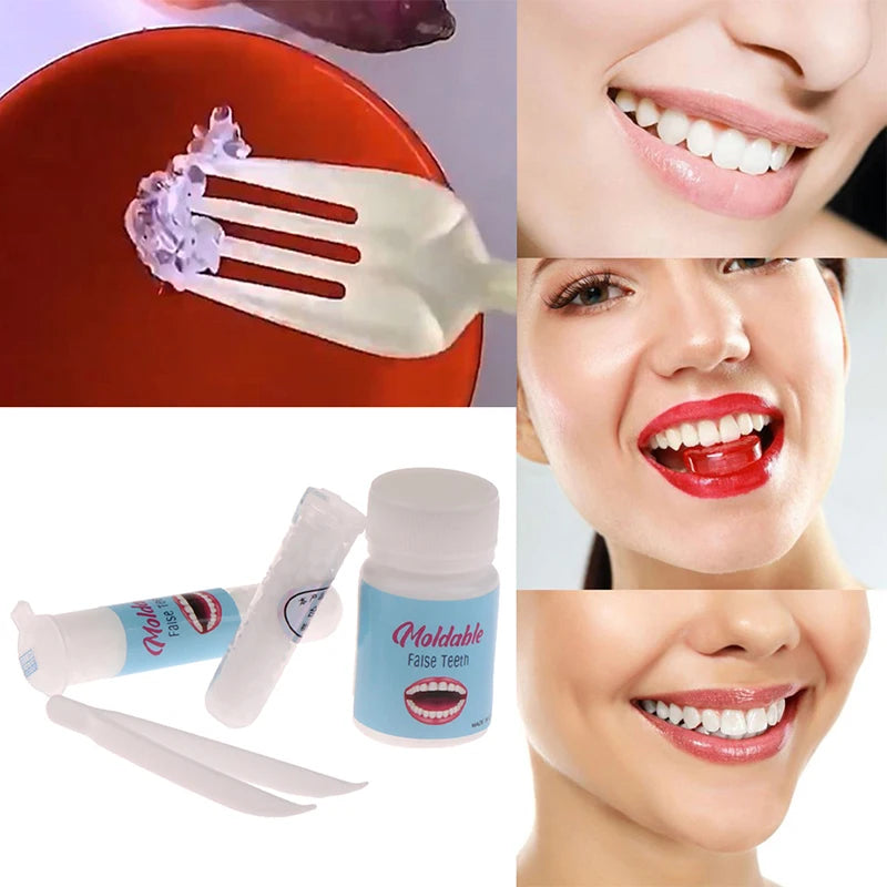 10g-30g Temporary Tooth Repair Kit Teeth And Gaps FalseTeeth Solid Glue Denture Adhesive Teeth Whitening Tooth Beauty Tool Beauty World Shop