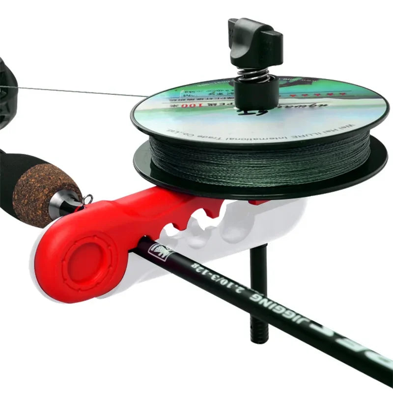 Fishing Line Winder Portable Baitcasting Spinning Reel Line Spooler Machine ABS Spooling Carp Fishing Equipments Winding Tools Beauty World Shop