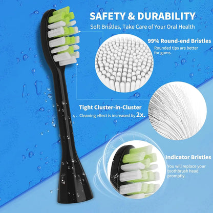 4/10pcs Toothbrush Replacement Heads Compatible with Philips One Series Sonicare Rechargeable Toothbrush HY1200/06 BD1003/AZ Beauty World Shop