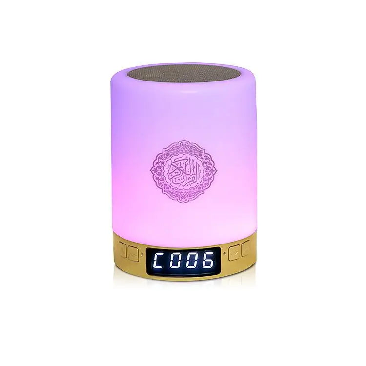 Holy Mini Bright Muslim Night Light Quran Lamp Box Koran Gift Azan Wireless Bluetooth Speaker Sound Portable Blutooth Music Home