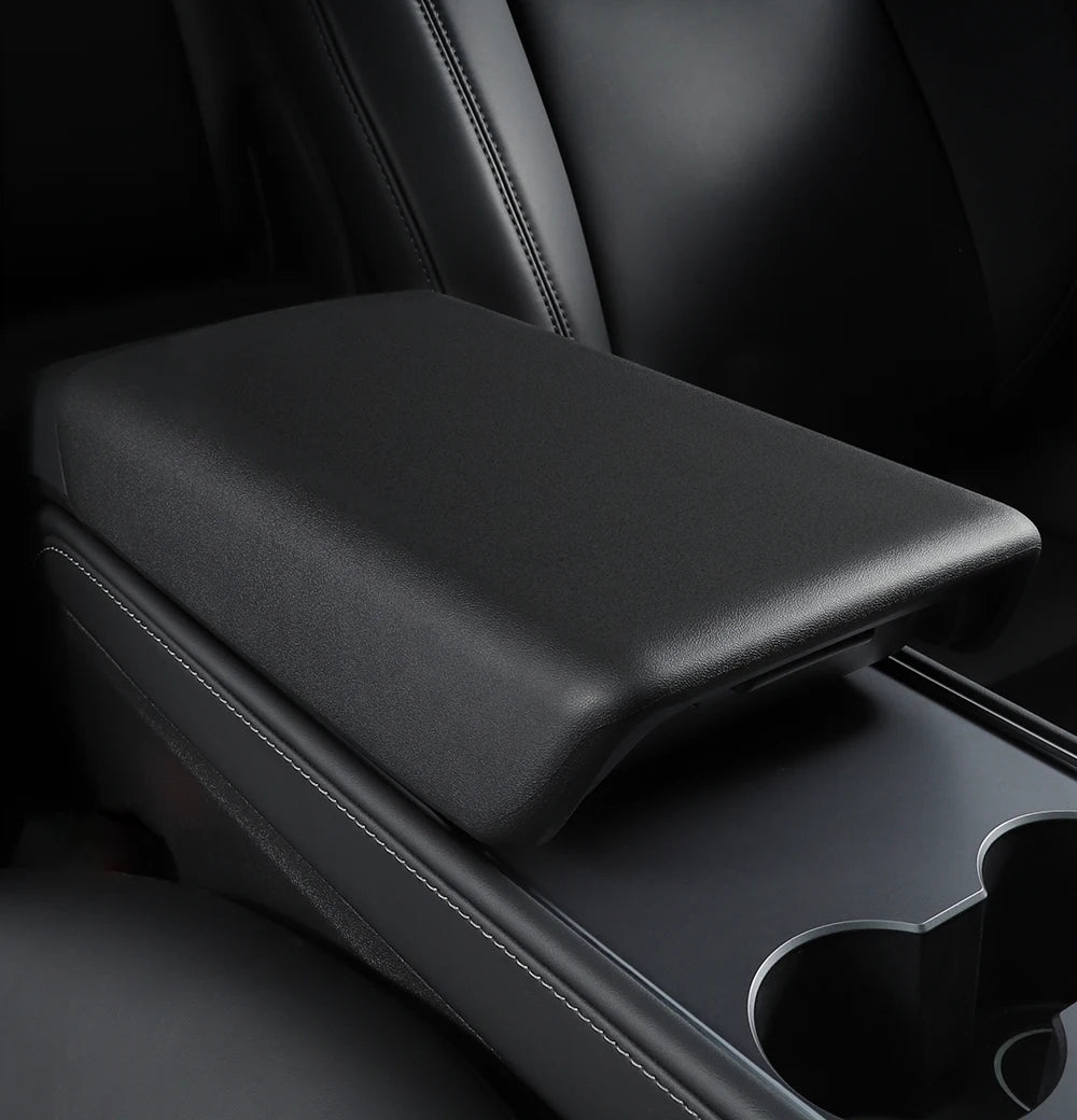 YZ For Tesla Model 3 Y Highland Juniper Car Center Console Armrest Pad Soft Case Central Armrest Box Cover 2026 Auto Accessories Beauty World Shop