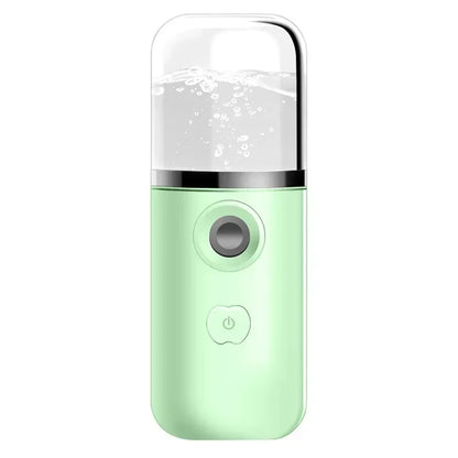 Mini Portable Humidifier Nano Mister Facial Steamer Device Beauty Spray Hydrating Apparatus Cold Spray Apparatus Rechargeable Beauty World Shop