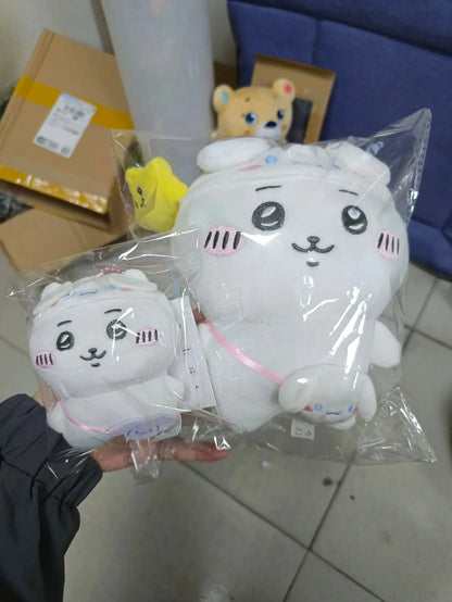 Self-deprecating Bear Chiikawa Sanrioi hachiware Plush Toy Co-branded Doll Pendant Cute Jiyi Xiaohachi Usaki Bedroom Ornaments Beauty World Shop