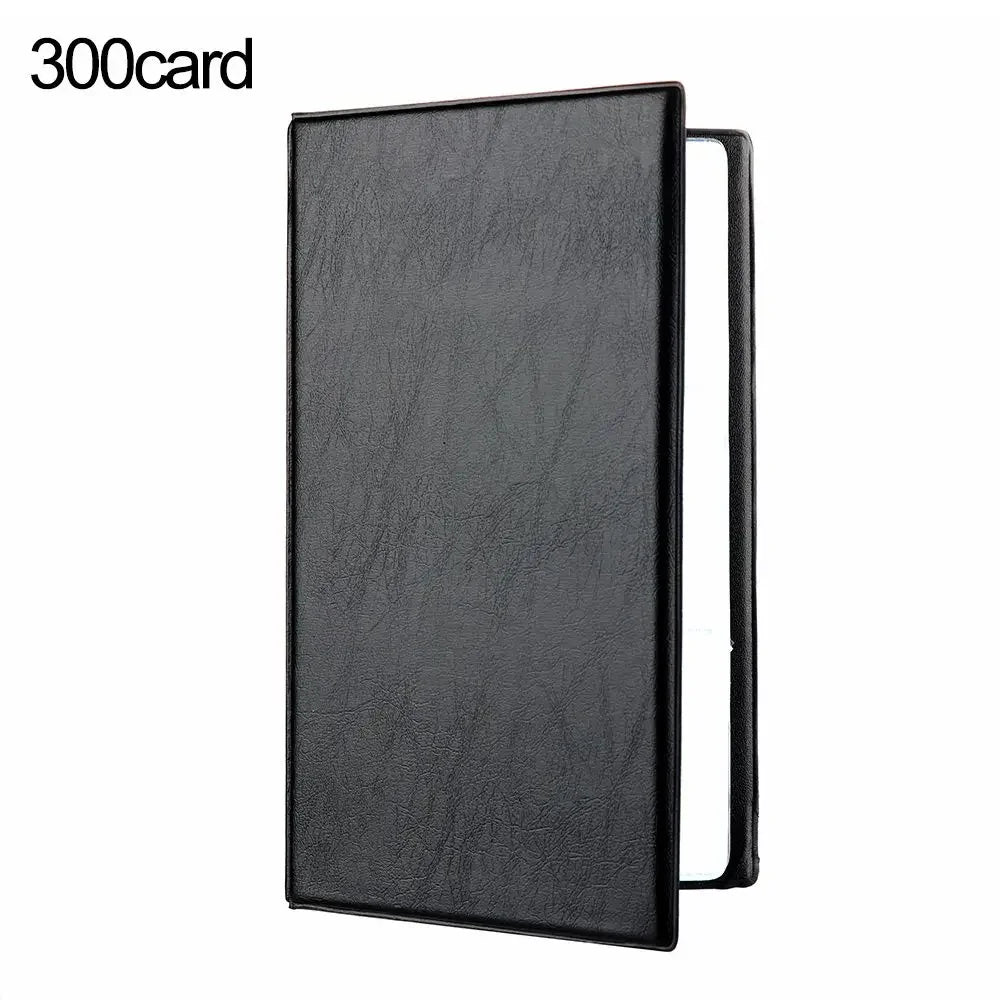 40/120/180/240/300 Cards ID Credit Card Holder Book Case Organizer Leather Business Cards ID Credit Card Holder Case Cards Album Beauty World Shop