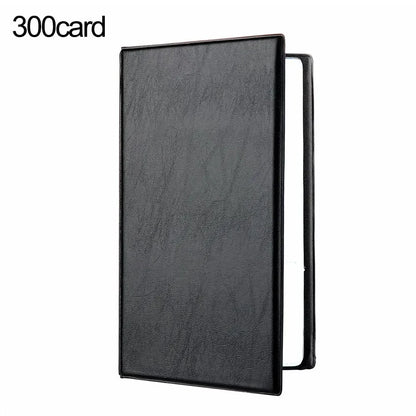 40/120/180/240/300 Cards ID Credit Card Holder Book Case Organizer Leather Business Cards ID Credit Card Holder Case Cards Album Beauty World Shop