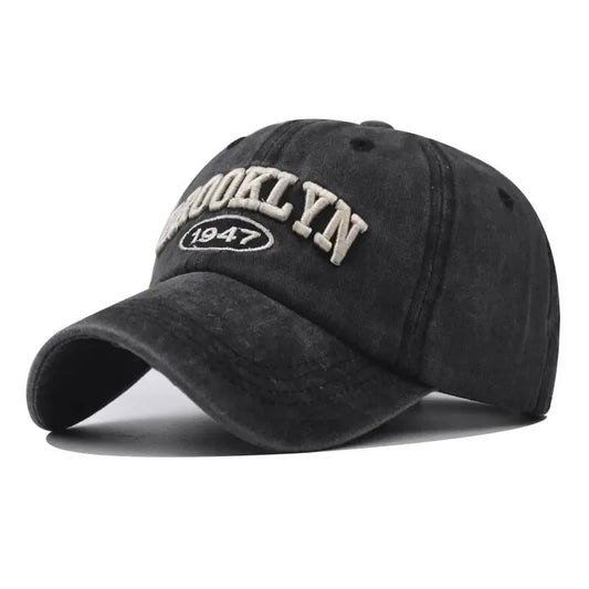 New Brooklyn Cotton Embroidered Baseball Hat Men'S And Women'S Hat Korean Version Hip-Hop Personality Cap Beauty World Shop