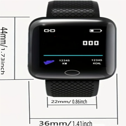Smartwatch Men Women Wristwatches Smart Watch Message Fitness Monitor Bracelet Birthday Gift Electronic Clock For Android IOS Beauty World Shop
