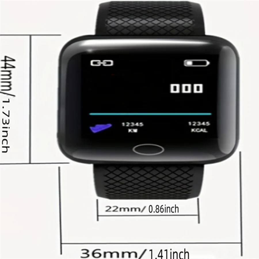 Smartwatch Men Women Wristwatches Smart Watch Message Fitness Monitor Bracelet Birthday Gift Electronic Clock For Android IOS Beauty World Shop