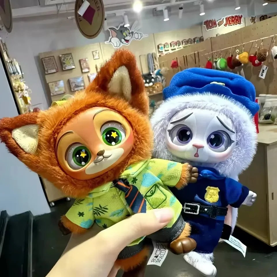 Disney Zootopia Blind Box Nick Judy Vinyl Doll Trendy Surprise Toy Cute Backpack Pendant Children's Birthday Gift Beauty World Shop