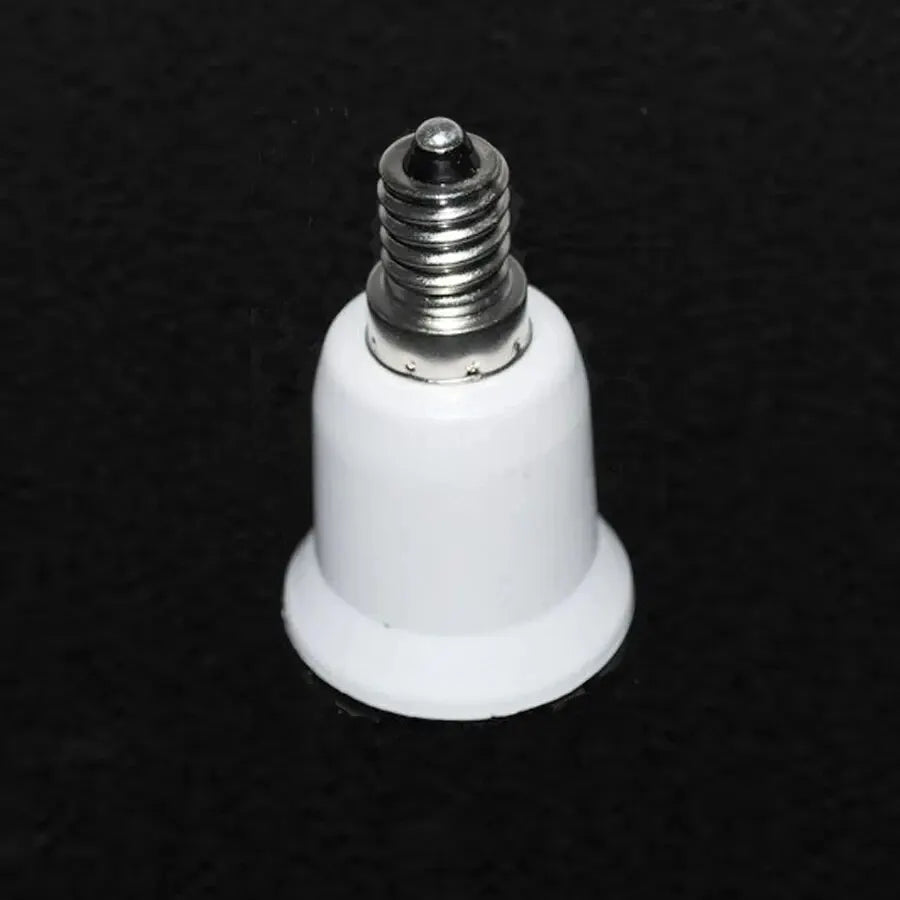 E14 to E27 Lamp Holder Converter Bulb Socket Lamp Base Adapter Plug Extender Sockets for Corn Light Bulbs Spotlight AC 110V-220V Beauty Trend Shop
