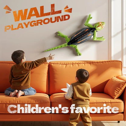 Realistic Biomimetic RC Wall Climbing Lizard Robot Toy, Remote Control Gecko That Climbs Glass & Smooth Walls Christmas Decor