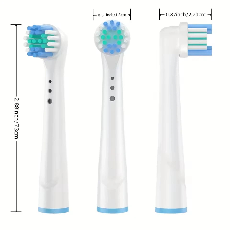 4/12/16Pcs Replacement Toothbrush Heads Compatible with Oral-B Braun Professional Electric Toothbrush Heads Brush Heads Beauty World Shop