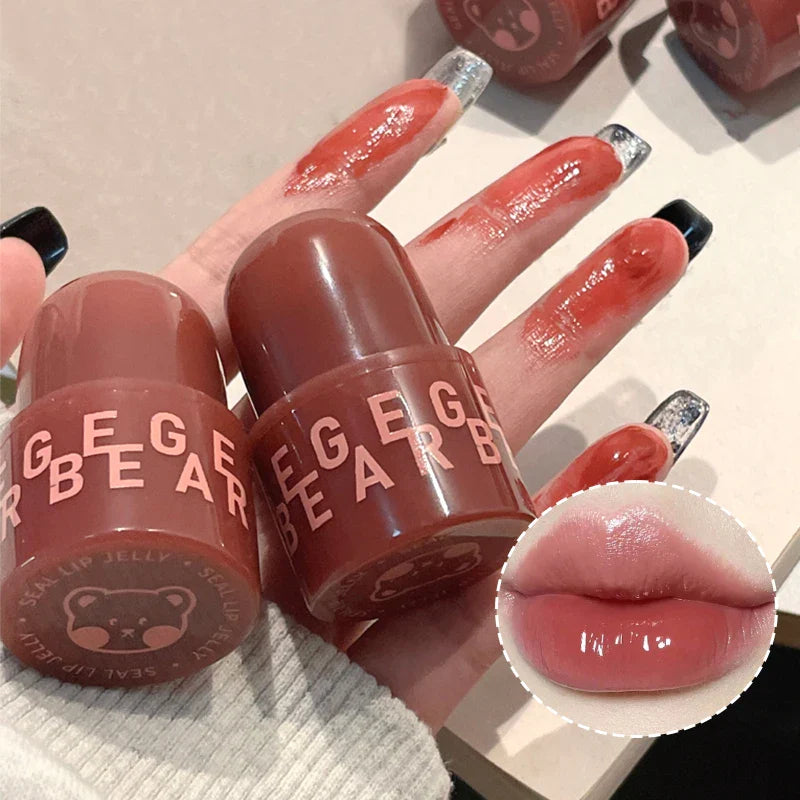 Moisturizing Seal Lip Frozen Water Mirror Lipstick Lasting and non-fading Jelly beep Lip Lip glaze Beauty Trend Shop
