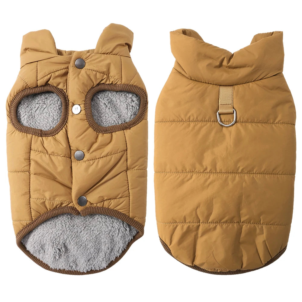 Waterproof Dog Coat Winter Fleece Clothes For Small Dogs Cats Thick Puppy Jacket Pet Vest Chihuahua Yorkshire Costume Overalls Beauty World Shop