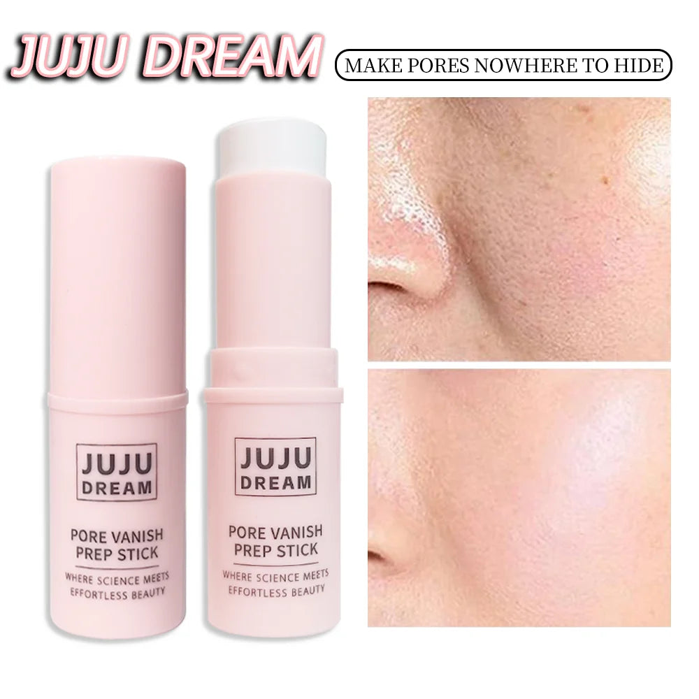 Face Primer Stick, Matte Priming Makeup Blur Stick, Hydrating Primer Face Shimmer Stick Cover Pores Oil Control & Lightweight Beauty World Shop