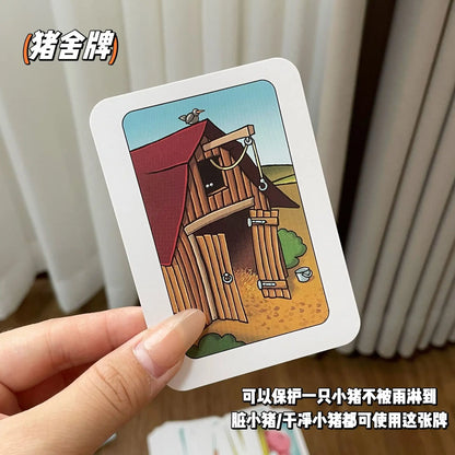 Hot board games Chicken Chiu Chiu Board Game Drecksau Black Sheep Piou Piou Party Cards Game Intellectual Toys Gifts Beauty World Shop