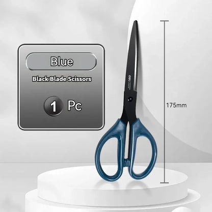 1/2Pcs 210/175mm Black Stainless Steel Scissors Business Office Stationery Home Tailor Shears Kitchen Knife Cutter Cutting Beauty World Shop