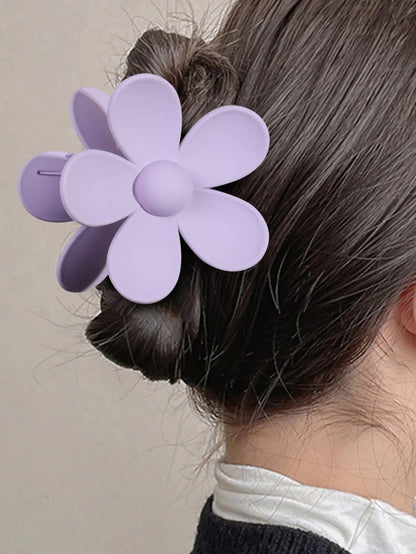 5 Pcs Mixed Colors And Shapes Big Hair Claw Clips for Women Girls Thin Thick Curly Hair, Strong Hold Jaw Clips. Beauty World Shop
