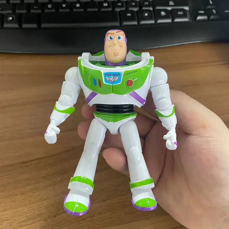 HOT Disney Toy Story 3 Buzz Lightyear Woody Anime Figure Toy Model Statue Ornament Pendant Action Doll Collection Kids Xmas Gift Beauty World Shop