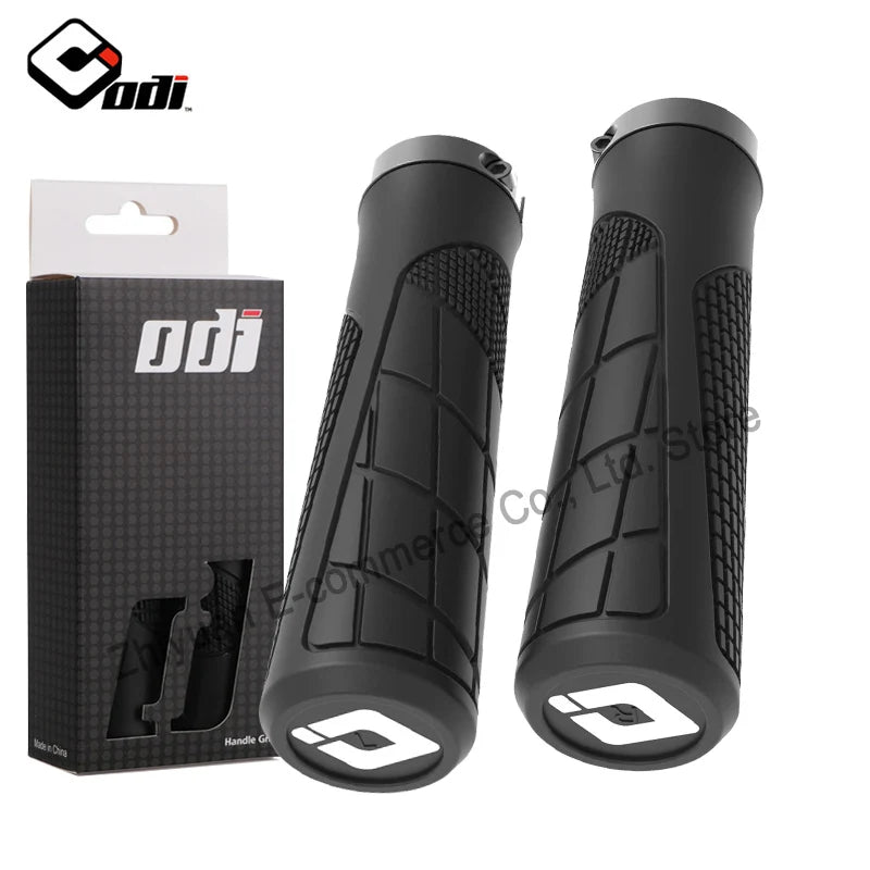 ODI Bicycle Handlebar Grip Lock On Mountain Bike Grip Soft Rubber MTB Cuffs 22.2mm Bicycle Handle Cover Non-slip Bike Handle Beauty World Shop