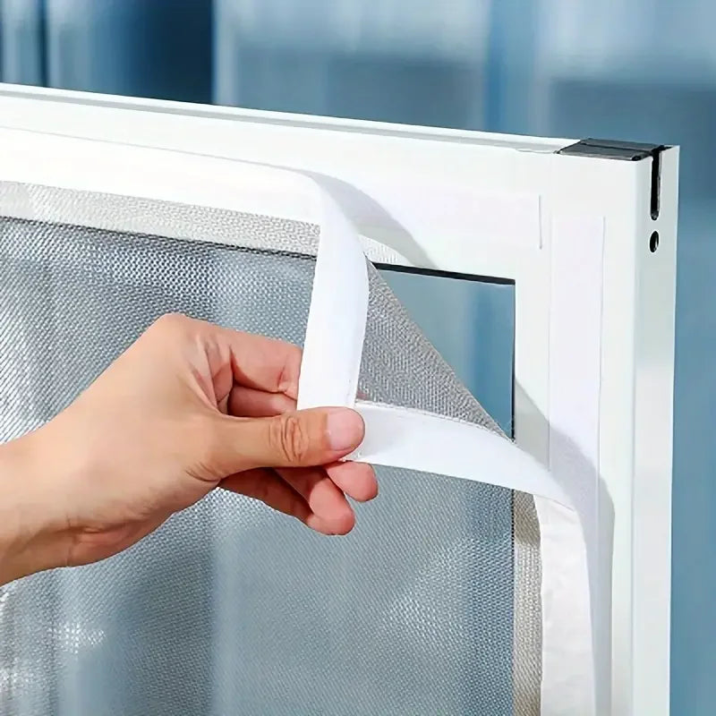 Summer mosquito proof door and window screens, available in various sizes (white) Beauty World Shop