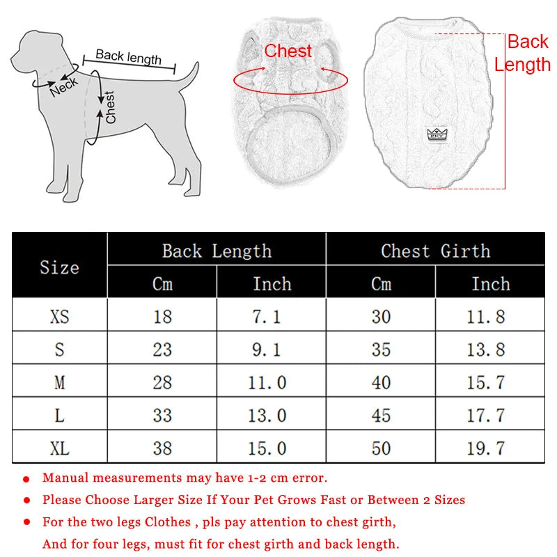 Soft Cozy Cat Clothes Winter Warm Fleece Costume Autumn Sphynx Vest Sweater for Small Dog Pullover Kitten Pet Jacket Coat Outfit Beauty World Shop