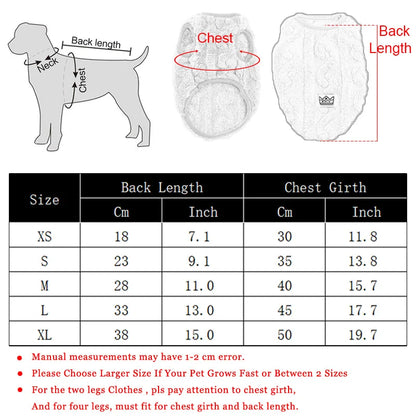 Soft Cozy Cat Clothes Winter Warm Fleece Costume Autumn Sphynx Vest Sweater for Small Dog Pullover Kitten Pet Jacket Coat Outfit Beauty World Shop