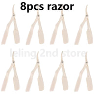8pcs white