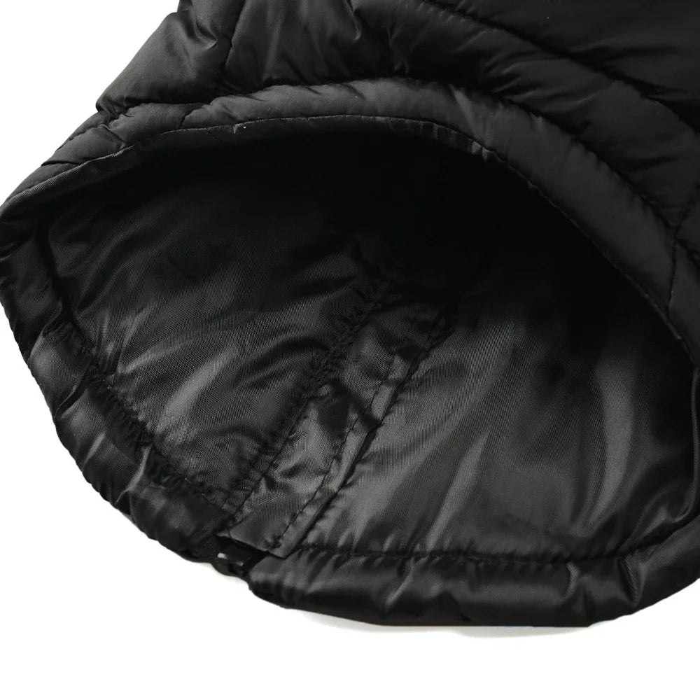 Warm Winter Dog Jacket For Winter Padded Pet Vest Coat For Small Large Dogs Waterproof Pets Clothes With D-ring Golden Retriever