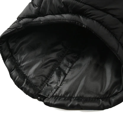 Warm Winter Dog Jacket For Winter Padded Pet Vest Coat For Small Large Dogs Waterproof Pets Clothes With D-ring Golden Retriever