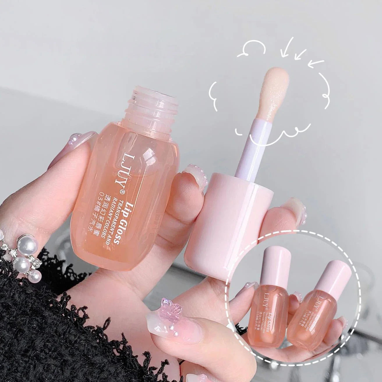 Lip balm transparent dilute lip lines student parity lip balm men's and women's lip balm Beauty Trend Shop