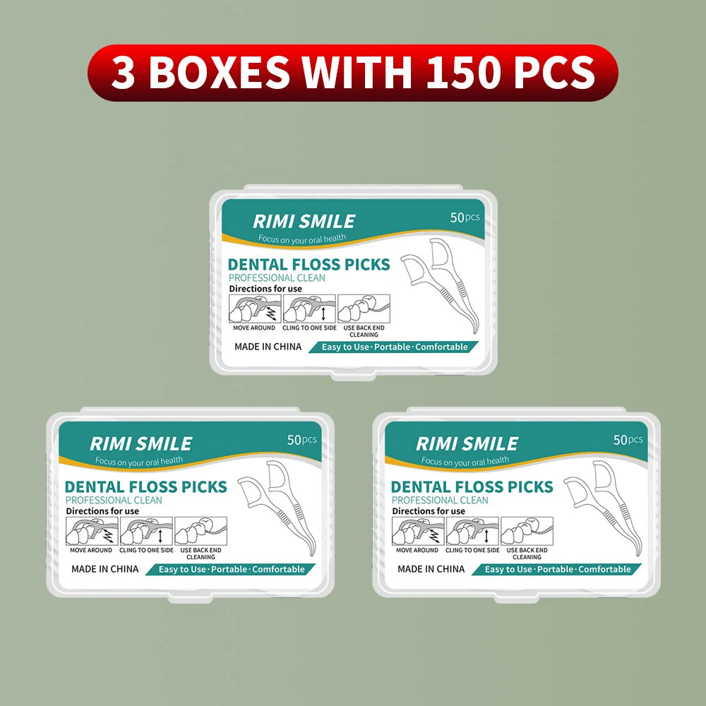 50/150/300/600/1000 PCS dental floss sticks oral care tools Beauty World Shop