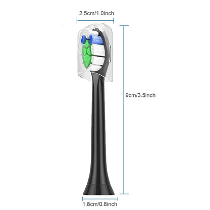 2-20 Pack Replacement Toothbrush Heads Compatible with Philips Sonicare Electric Toothbrush Heads 4100 6500 6100 7500 5300 1100 Beauty World Shop